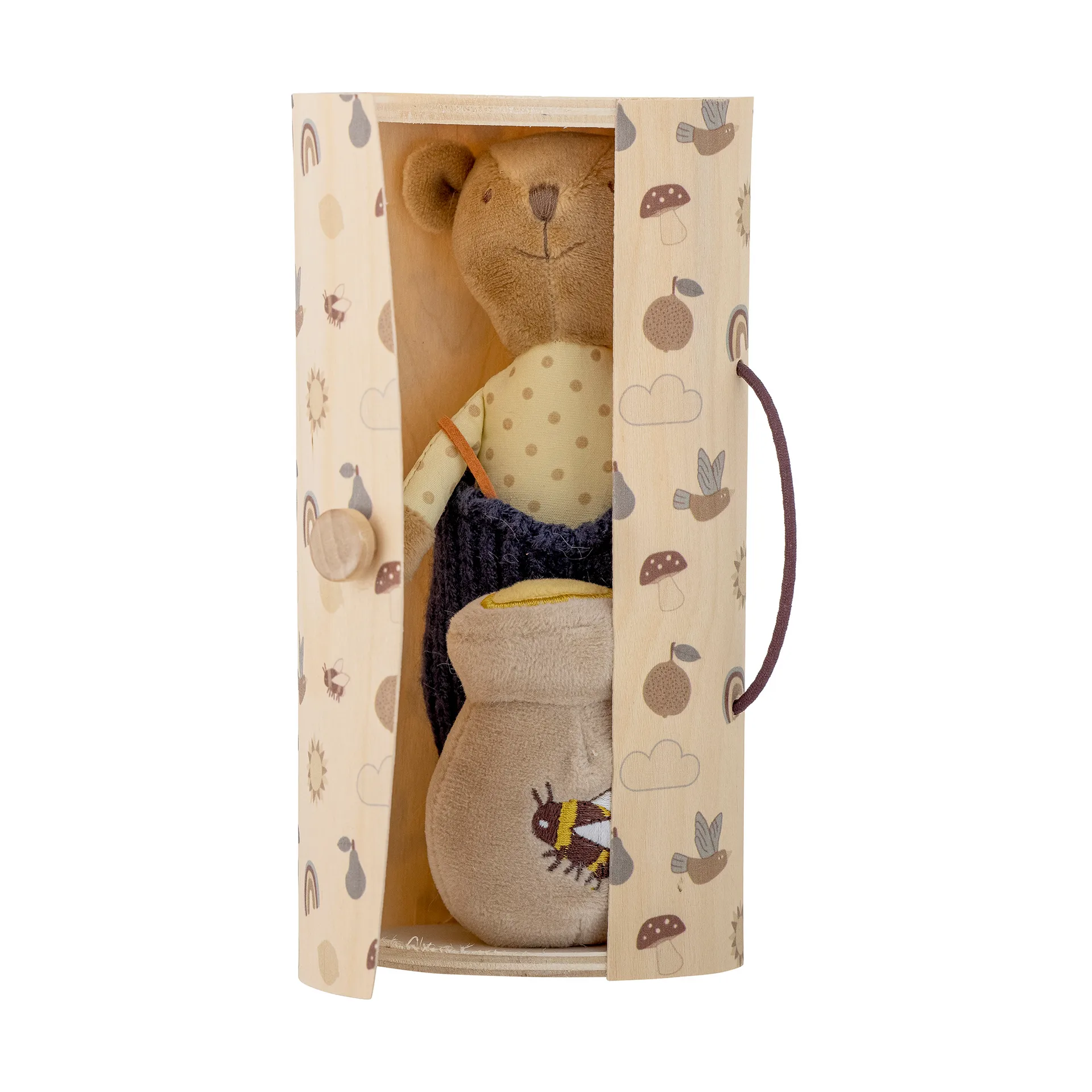 Willes gosedjur 2 delar, Brown teddy Bloomingville
