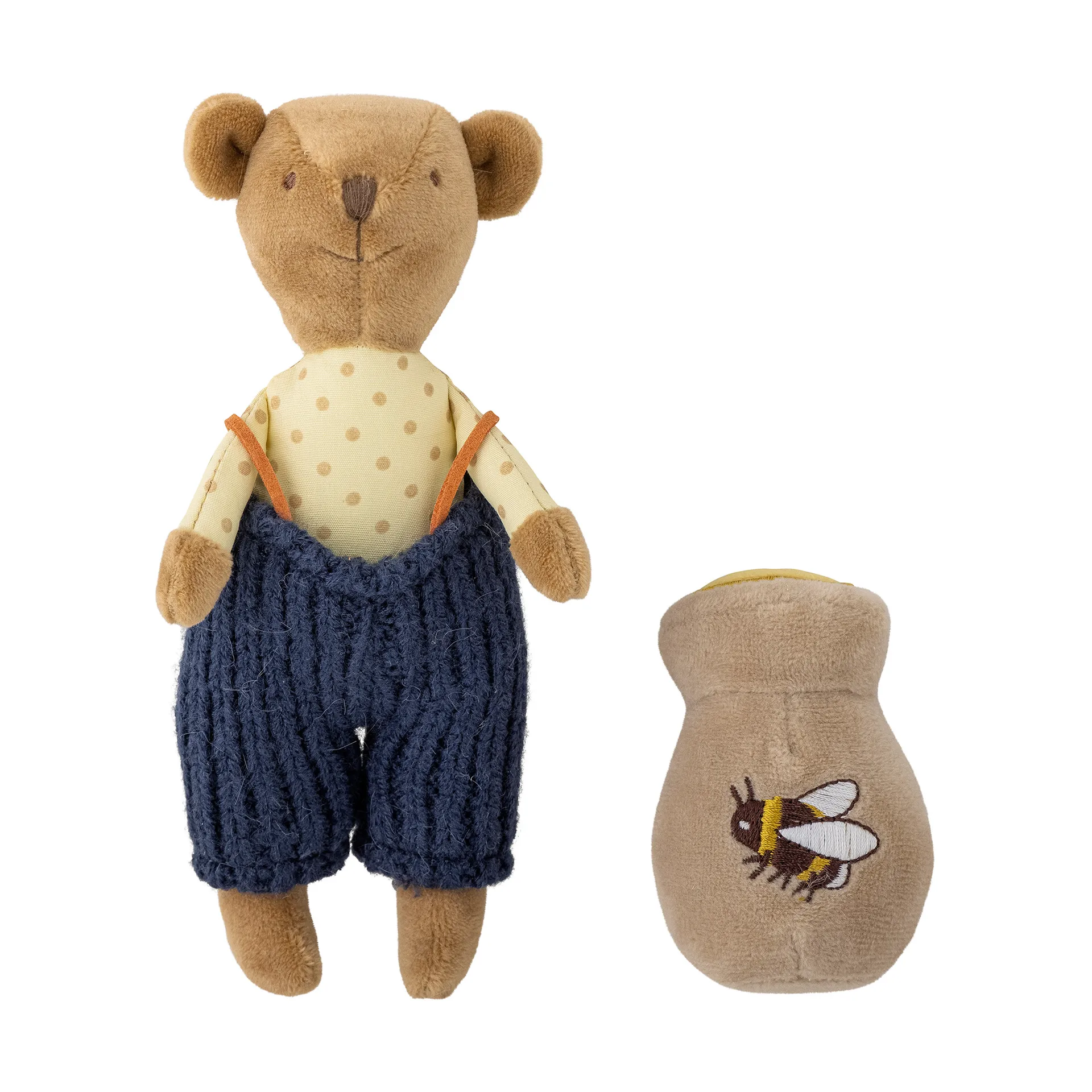 Willes gosedjur 2 delar, Brown teddy Bloomingville