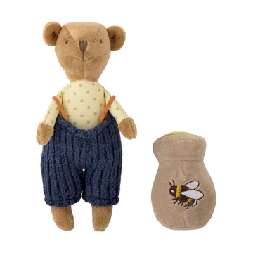 Willes gosedjur 2 delar - Brown teddy - Bloomingville