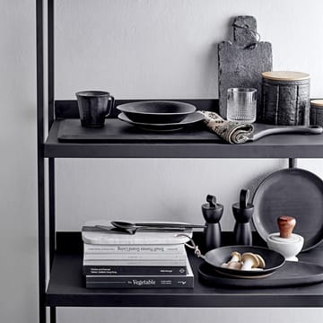 Yoko tallrik 27,5 cm 4-pack - Svart - Bloomingville
