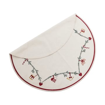 Yule julgransmatta Ø110 cm - Röd - Bloomingville