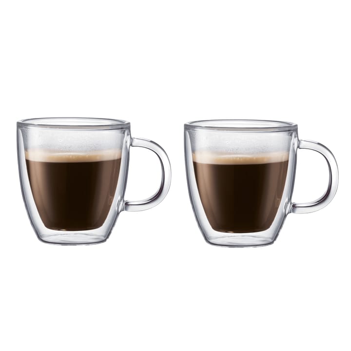 Bistro dubbelväggigt glas med handtag 2-pack - 30 cl - Bodum