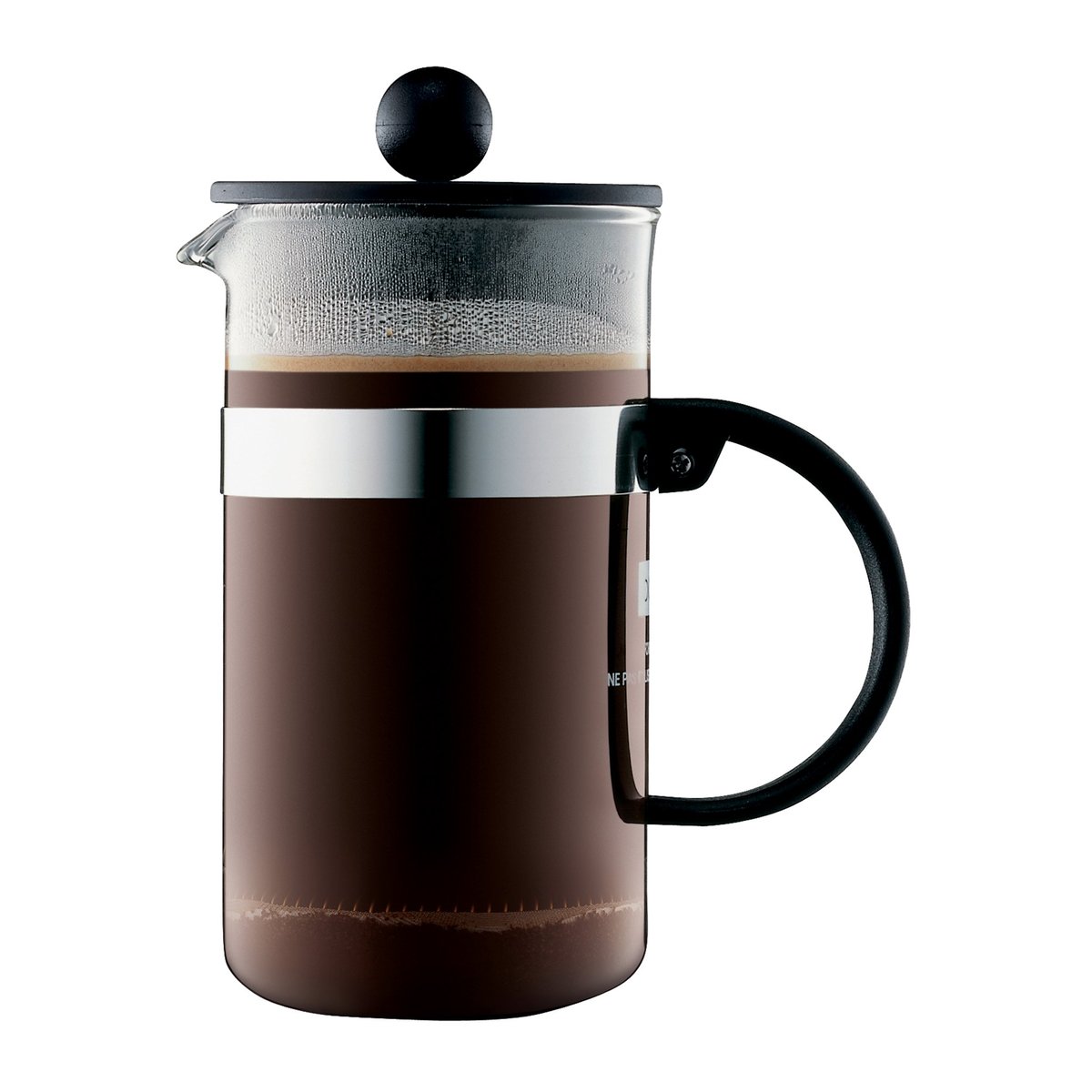 Bodum Bistro Nouveau presskanna 3 koppar | Skandinavisk Design | Presskanna | Silverfärgad