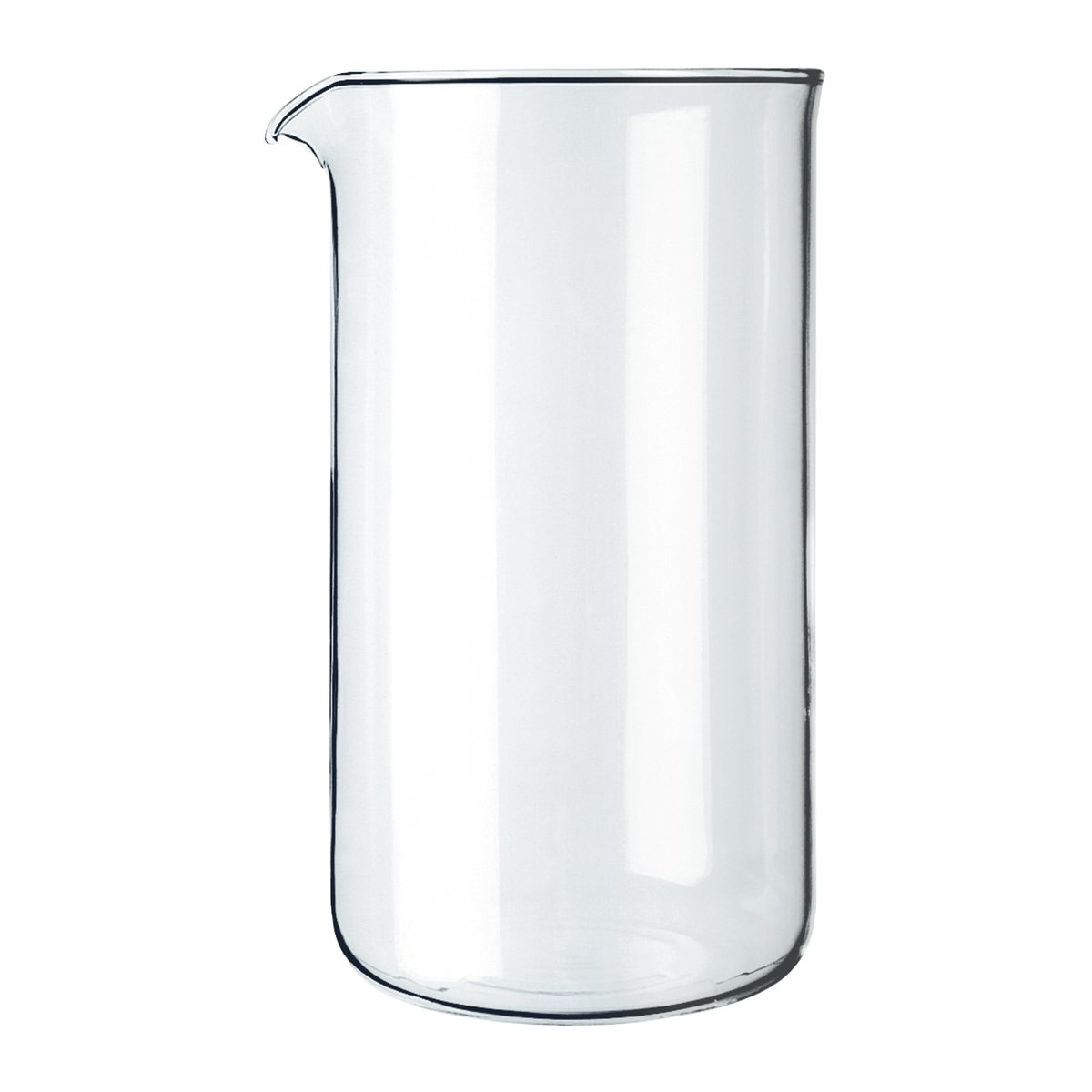 Bodum reservglas med pip 8 koppar | Skandinavisk Design | Presskanna | Transparent