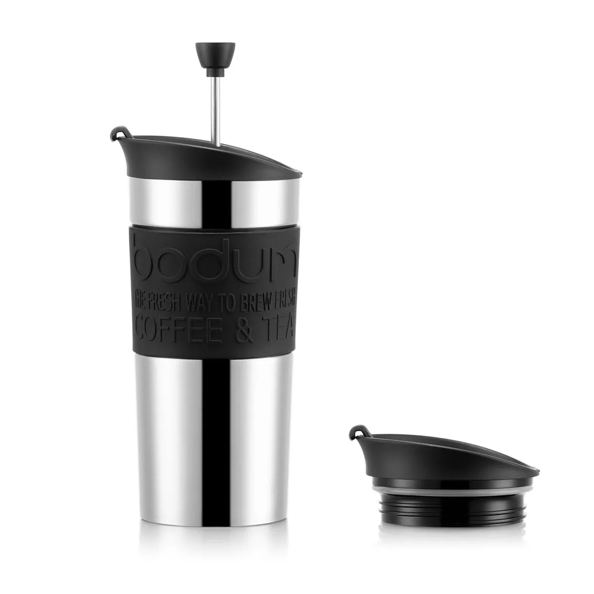 Bodum Bodum Travel pressmugg krom svart