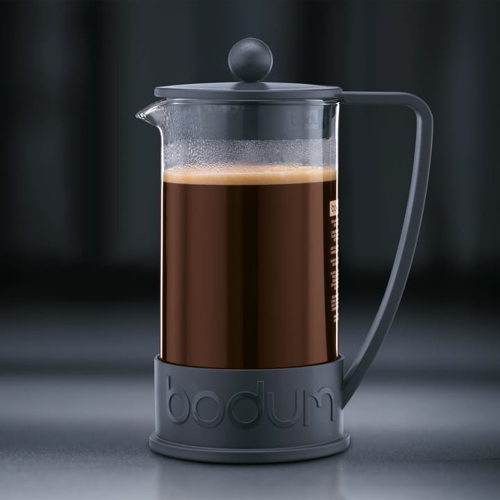 Brazil presskanna svart, 8 koppar Bodum