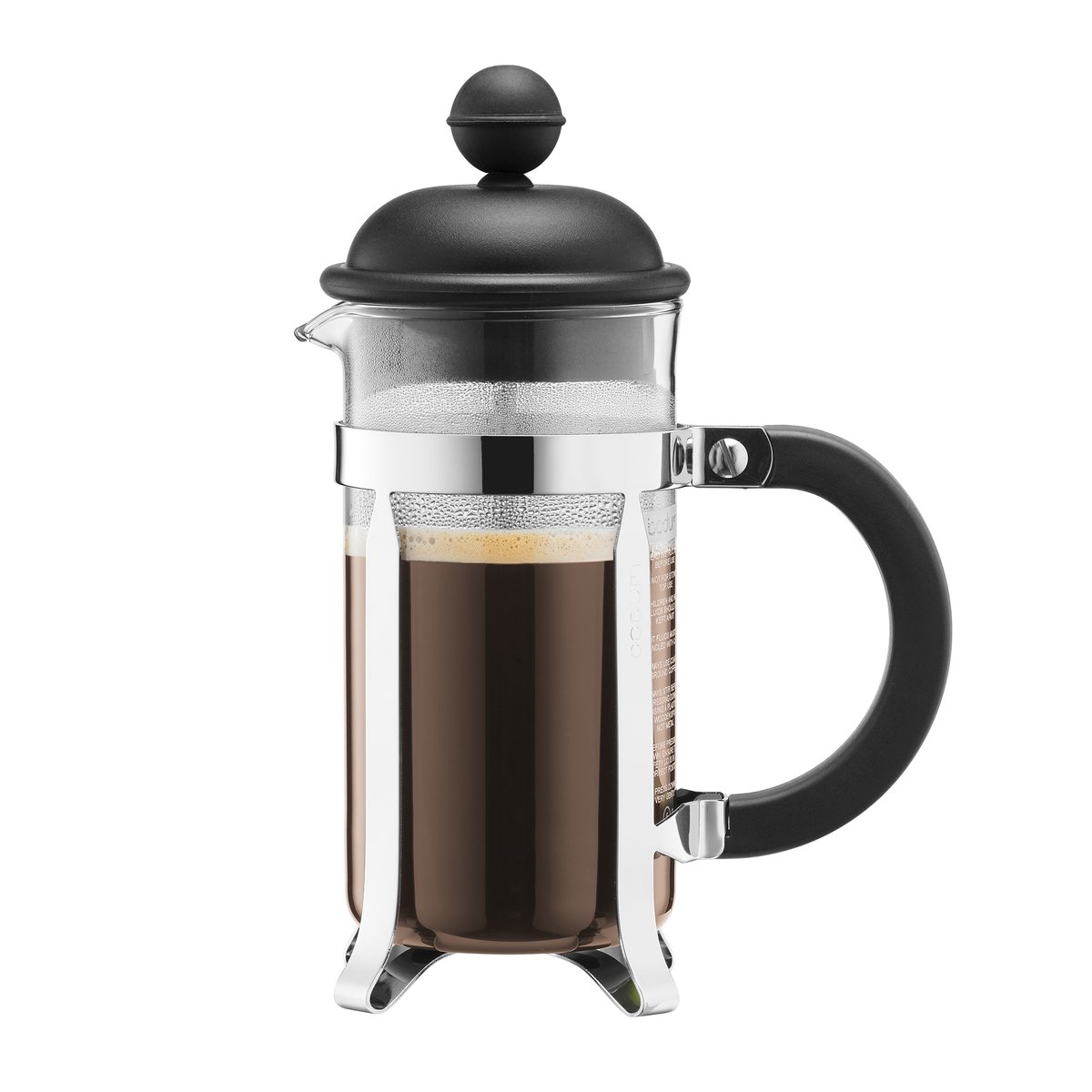Bodum Caffettiera presskanna svart 3 koppar | Skandinavisk Design | Presskanna | Svart