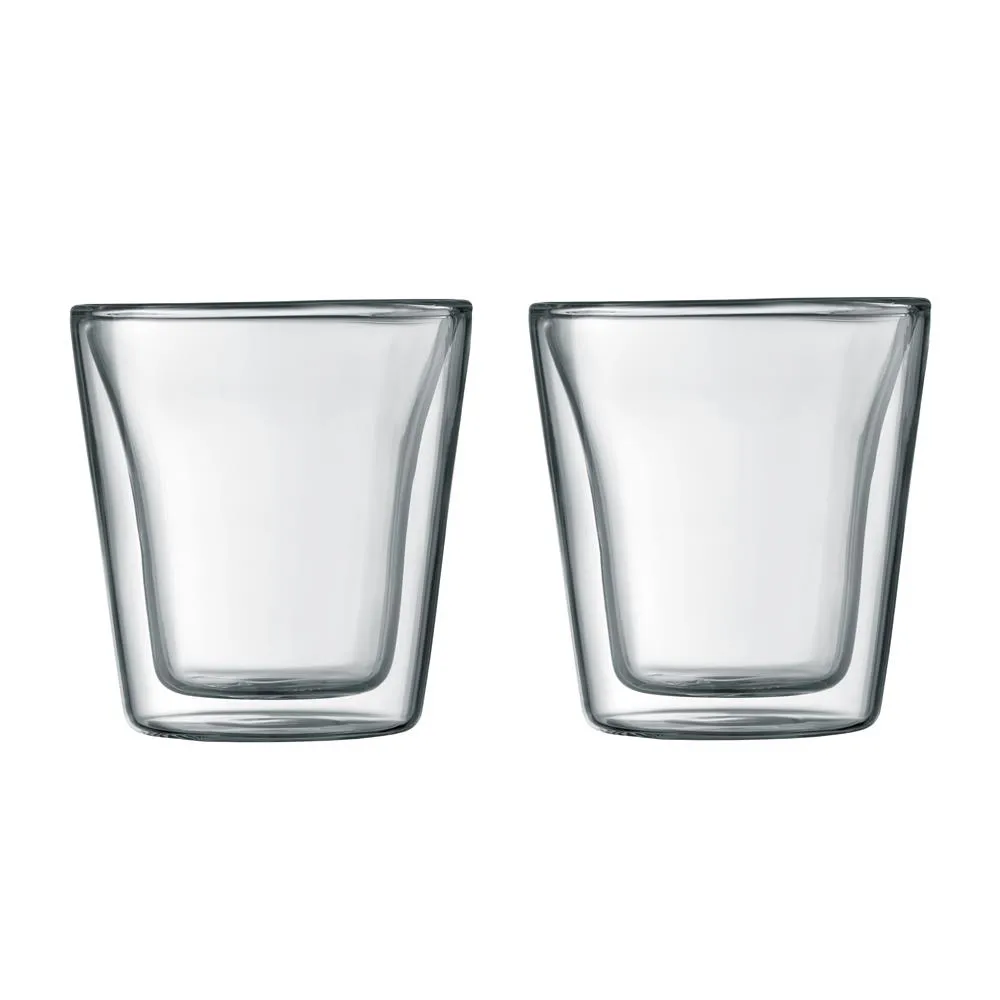 Bodum Canteen dubbelväggigt glas 2-pack 10 cl