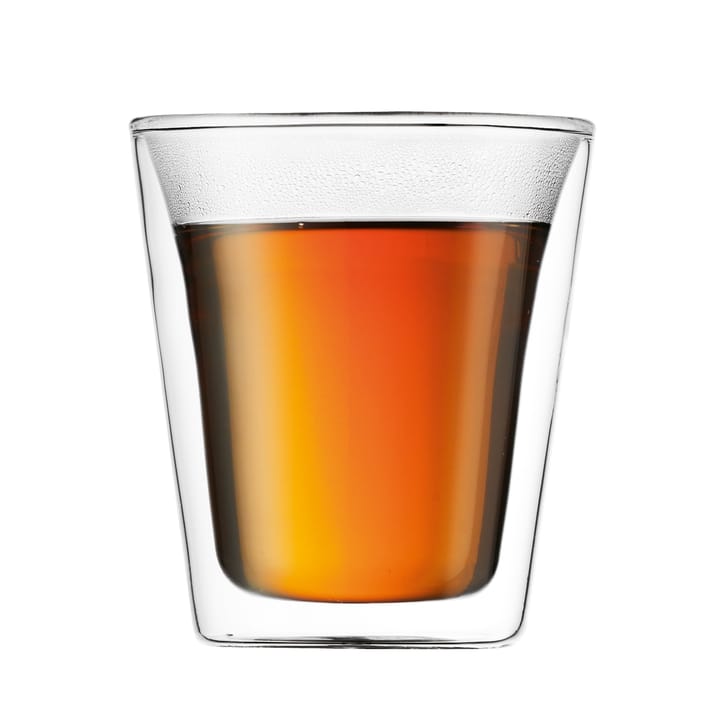 Canteen dubbelväggigt glas 2-pack, 20 cl Bodum