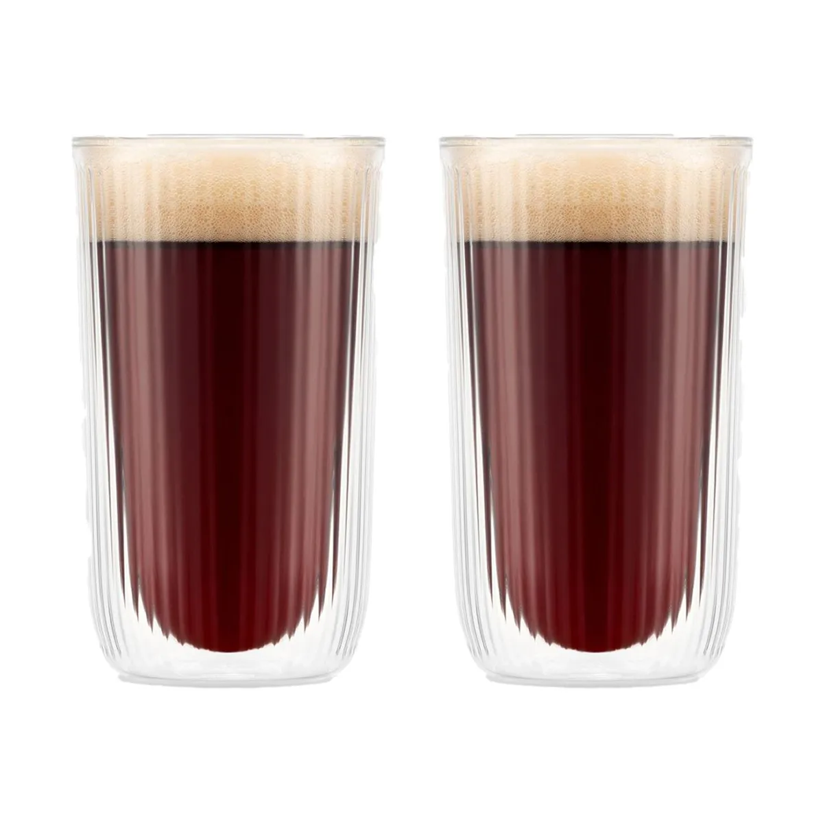 Bodum Douro dubbelväggigt ölglas 45 cl 2-pack Klar