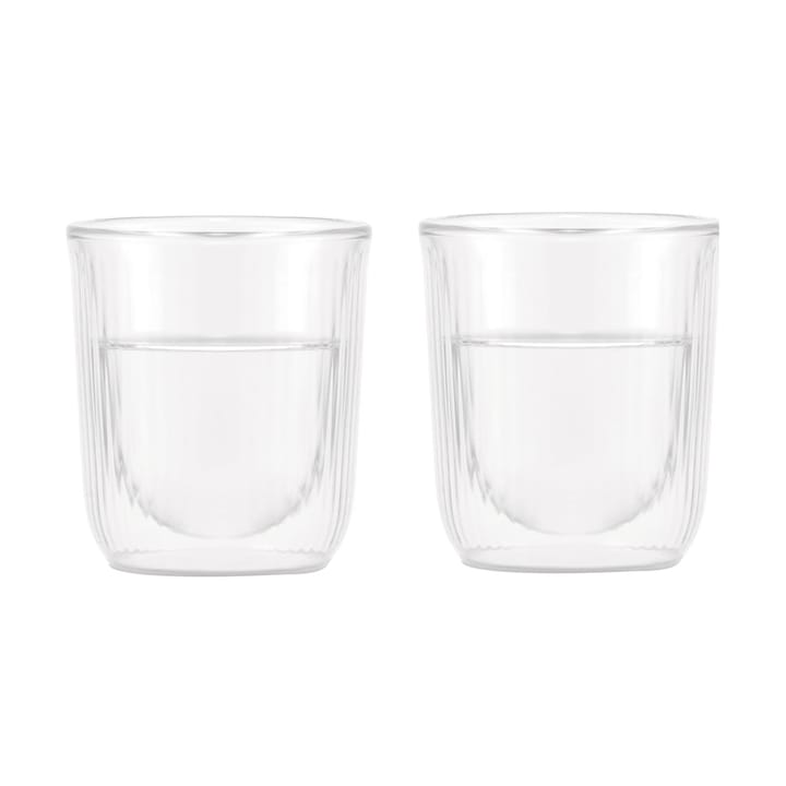 Douro dubbelväggigt sakeglas 14,5 cl 2-pack - Klar - Bodum