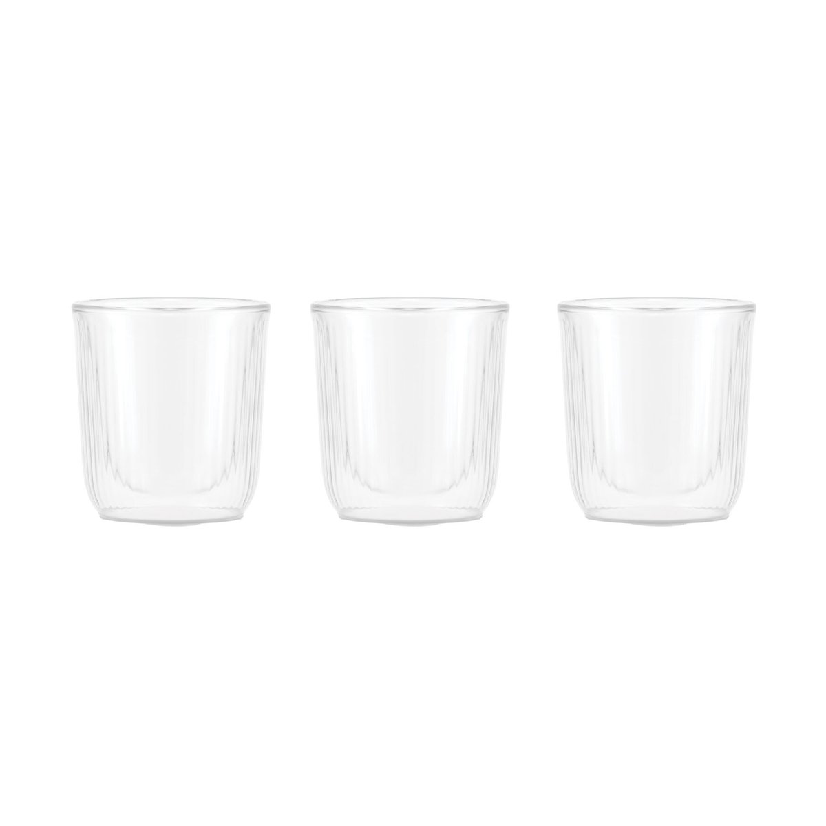 Bodum Douro dubbelväggigt sakeglas 6 cl 3-pack Klar-bambu