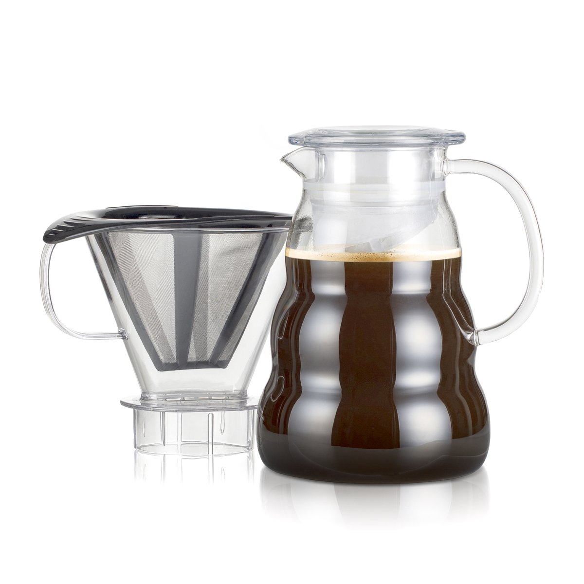 Bodum Melior kaffebryggare med filter 1 l | Skandinavisk Design | Övriga kaffebryggare | Transparent