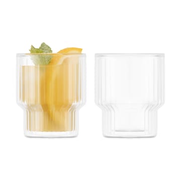Navalia dubbelväggigt glas 15 cl 2-pack - Klar - Bodum