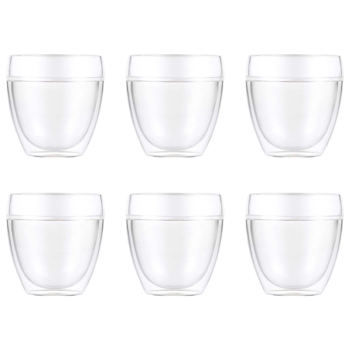 Bodum Pavina Outdoor dubbelväggigt plastglas 6-pack 25 cl