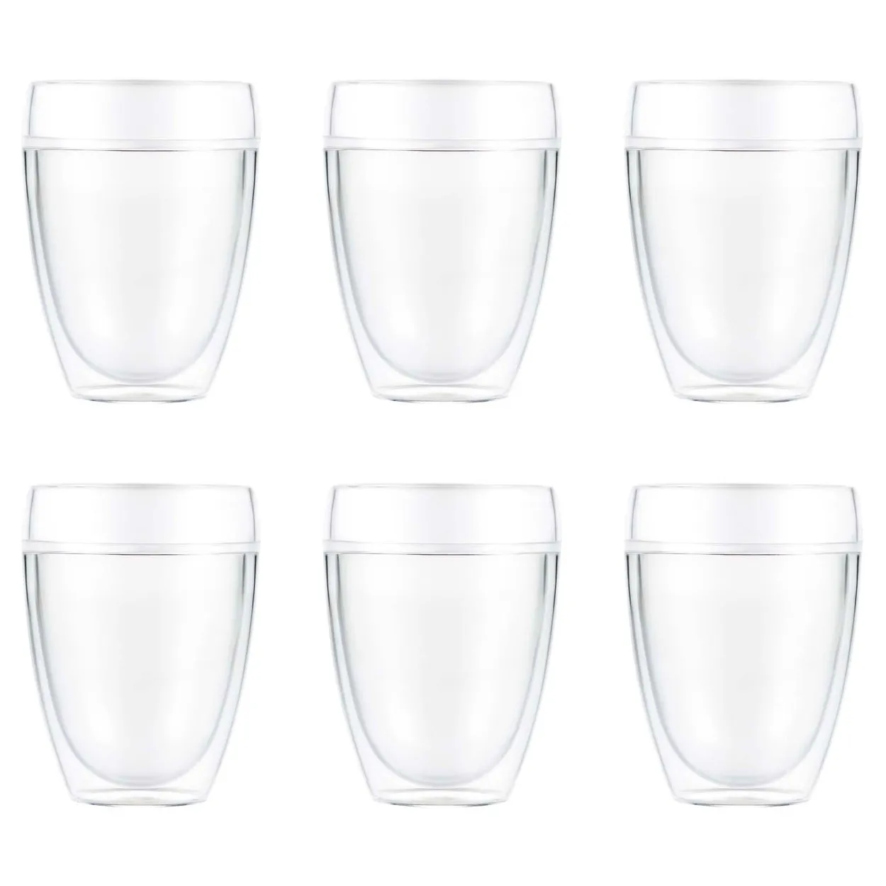 Bodum Pavina Outdoor dubbelväggigt plastglas 6-pack 35 cl