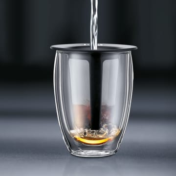 Tea For One glas med tesil - svart - Bodum