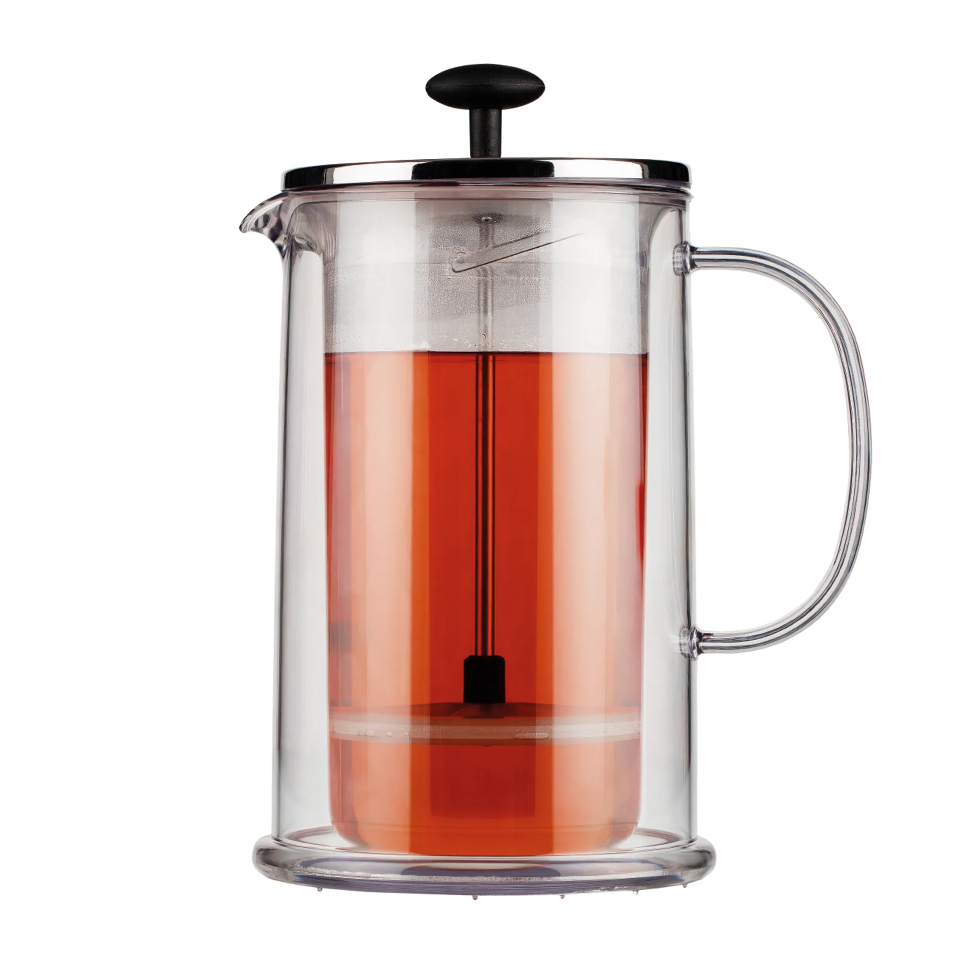 Thermia French presskanna dubbelväggig 1 l, Chrome Bodum