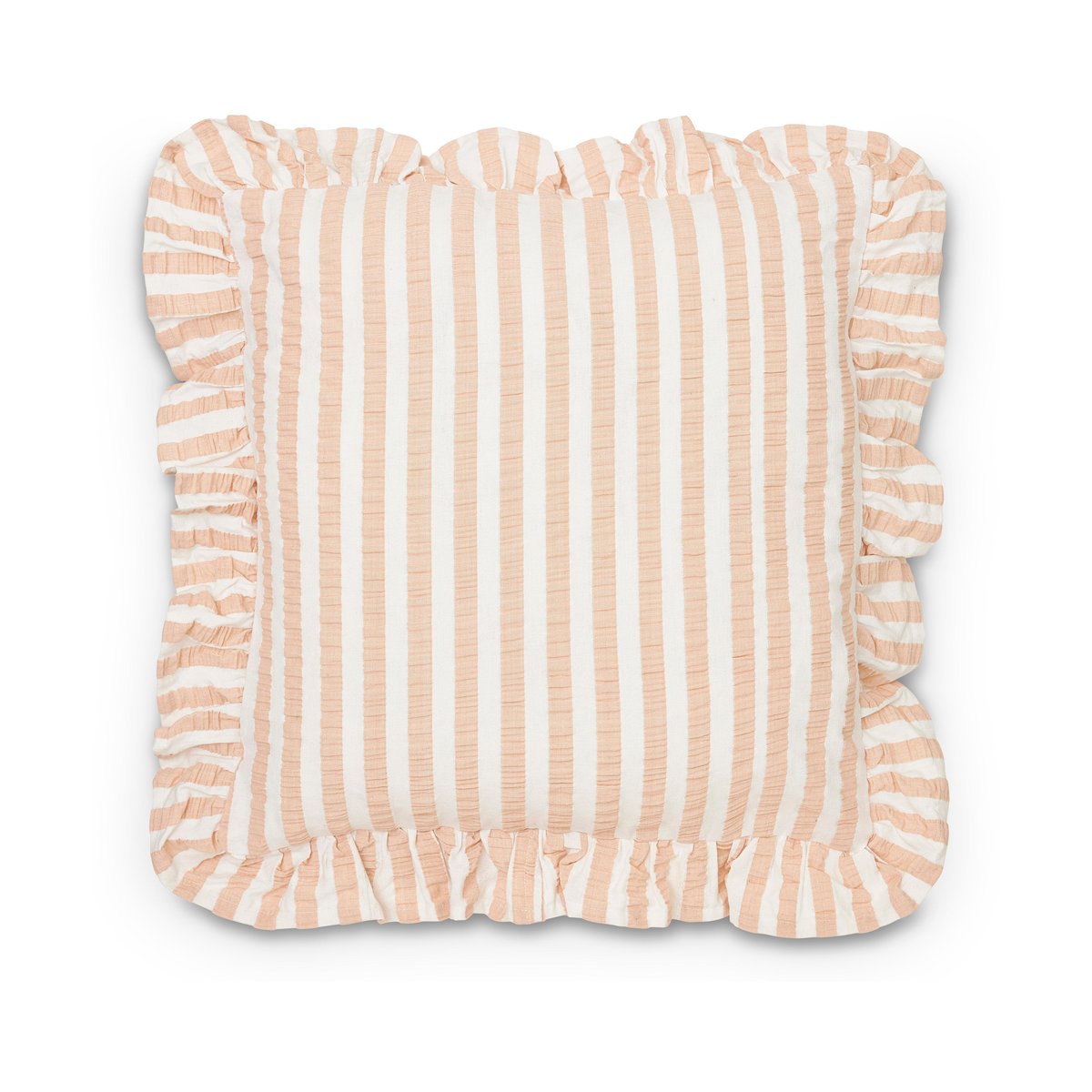 Boel & Jan Alina kuddfodral 45x45 cm Pink-vit | Skandinavisk Design | Kuddfodral | Rosa