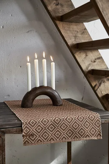 Arcus adventsljusstake 26 cm - Brun - Boel & Jan