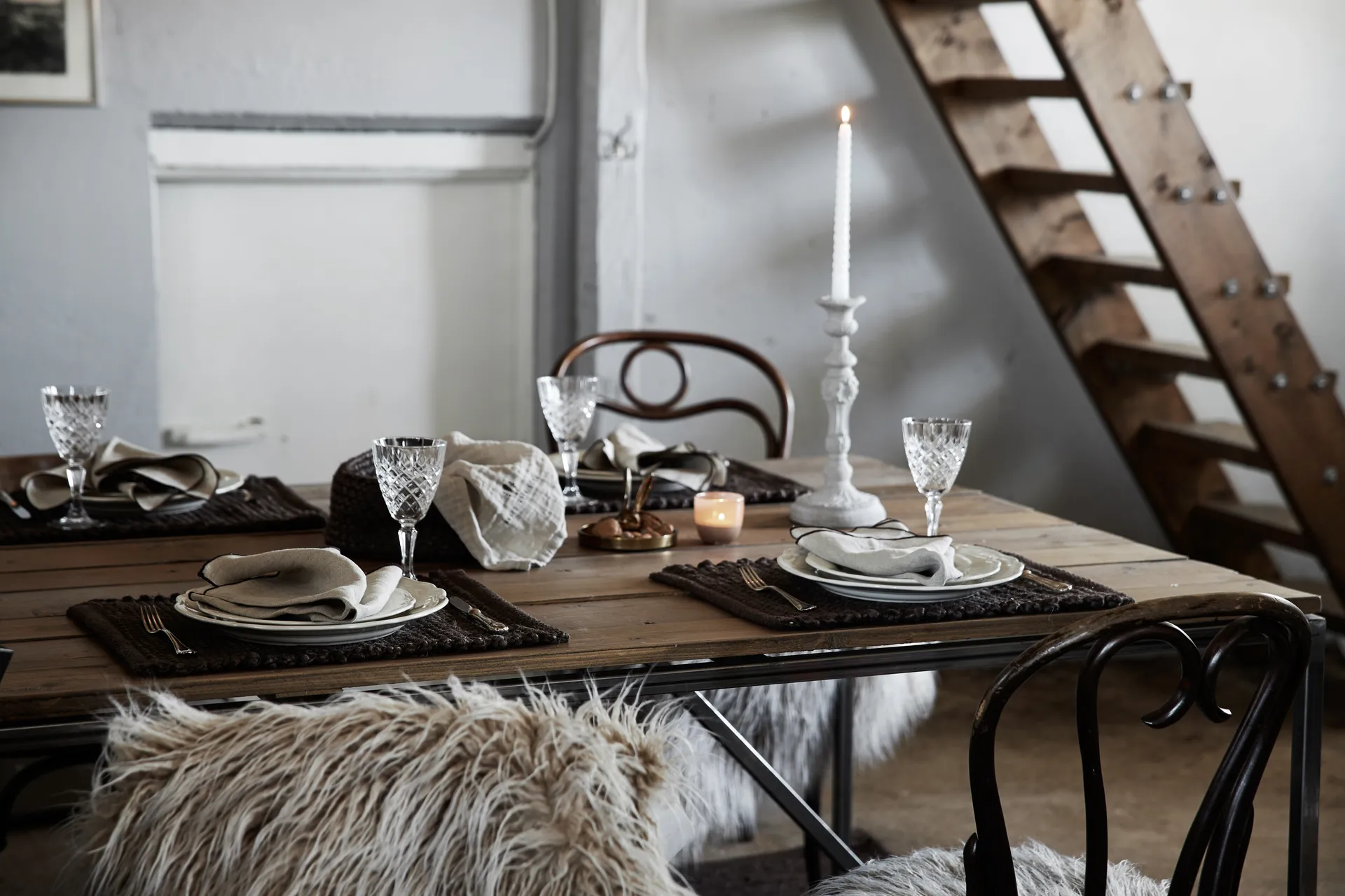 Dolly stolsdyna Ø35 cm, Brun Boel & Jan