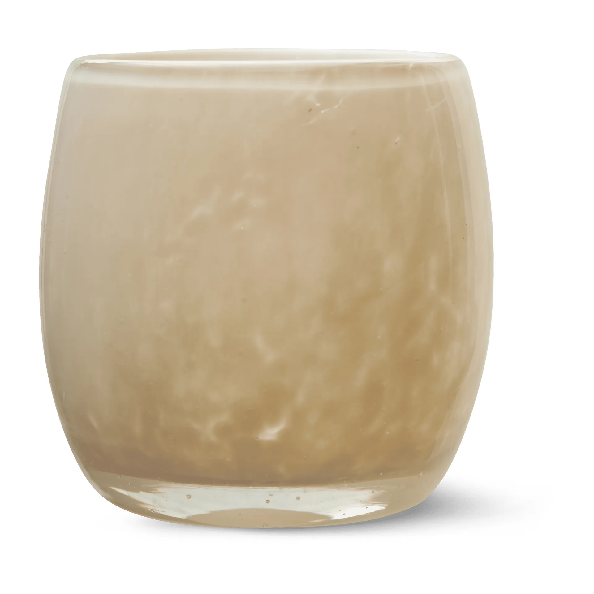 Goya ljuslykta Ø10 cm, Vit Boel & Jan