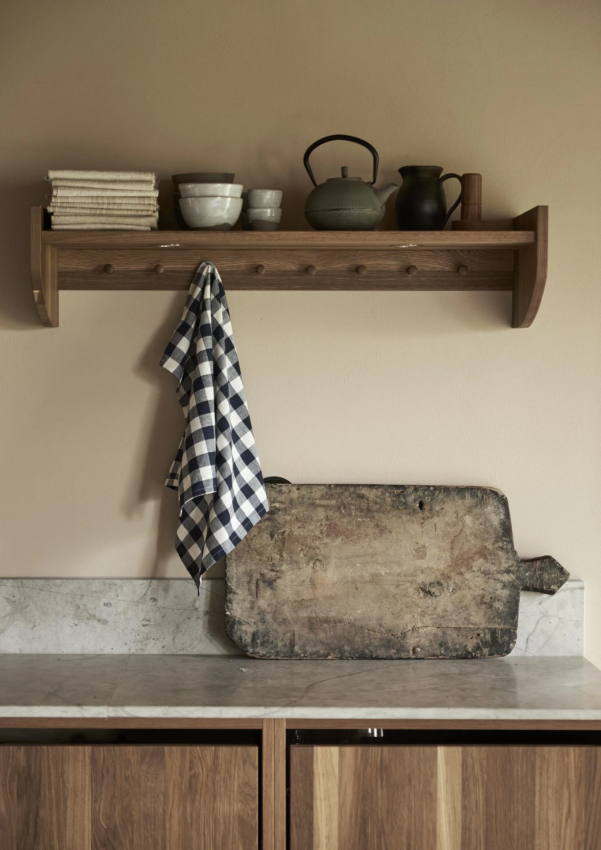 Grete kökshandduk 50x70 cm, Blå Boel & Jan