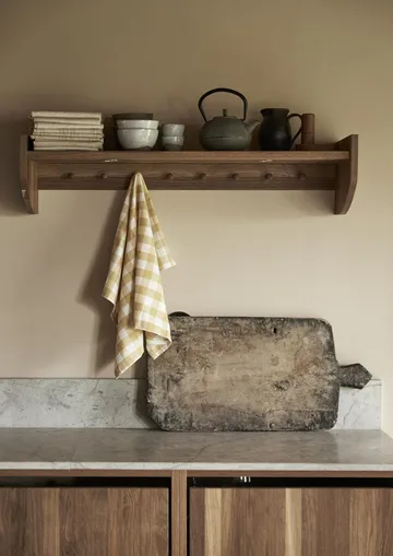 Grete kökshandduk 50x70 cm - Gul - Boel & Jan