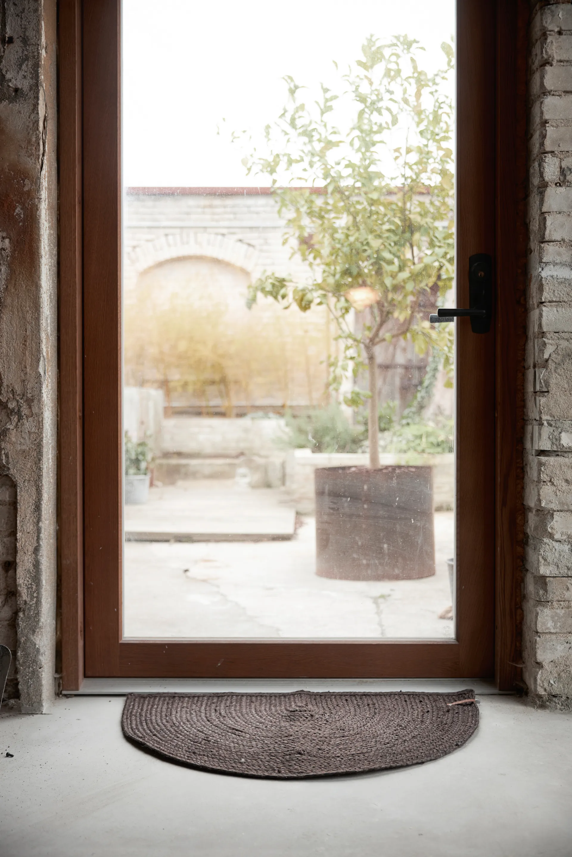 Merida dörrmatta 60x90 cm, Brun Boel & Jan