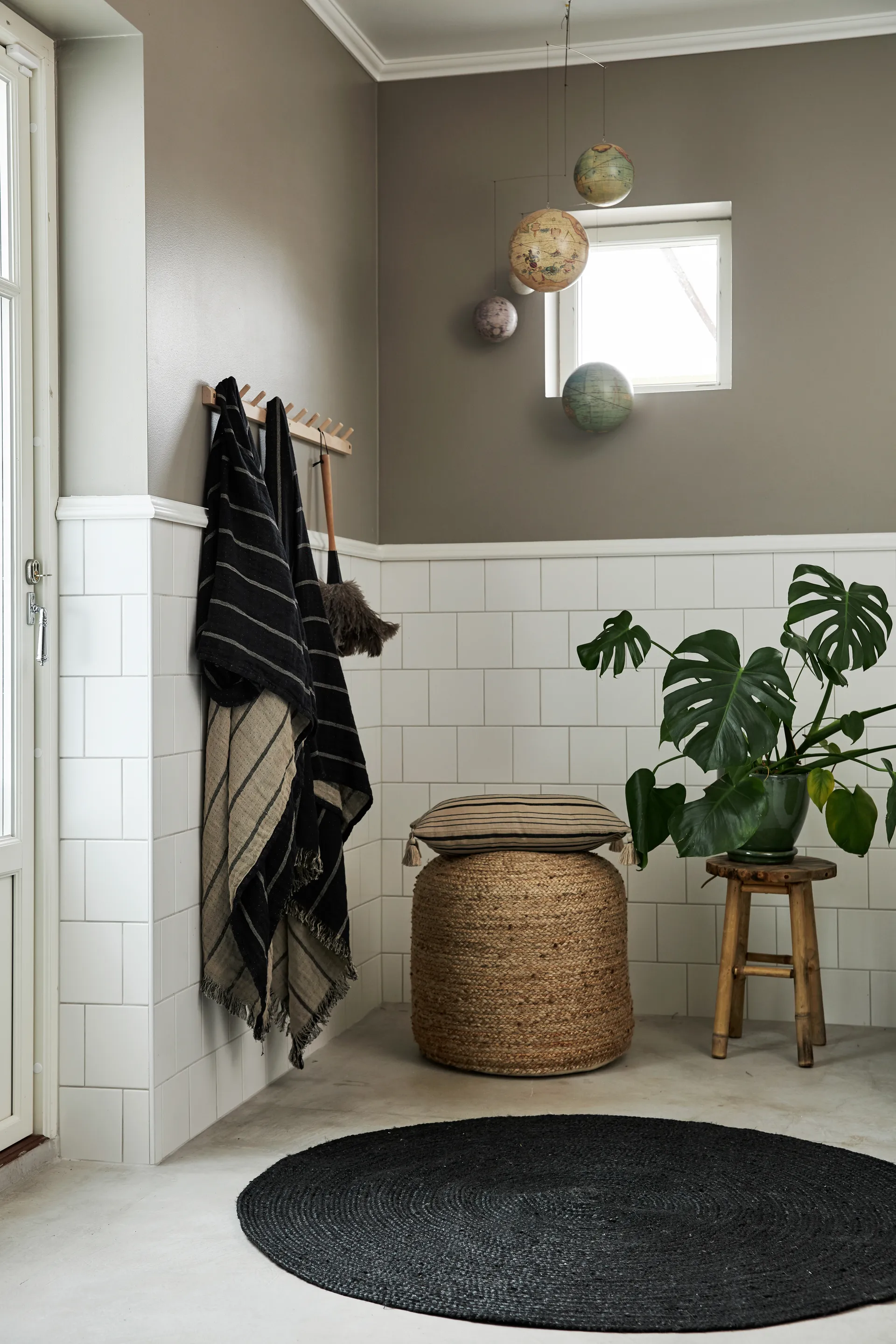 Merida jutematta rund, Ø120 cm Boel & Jan