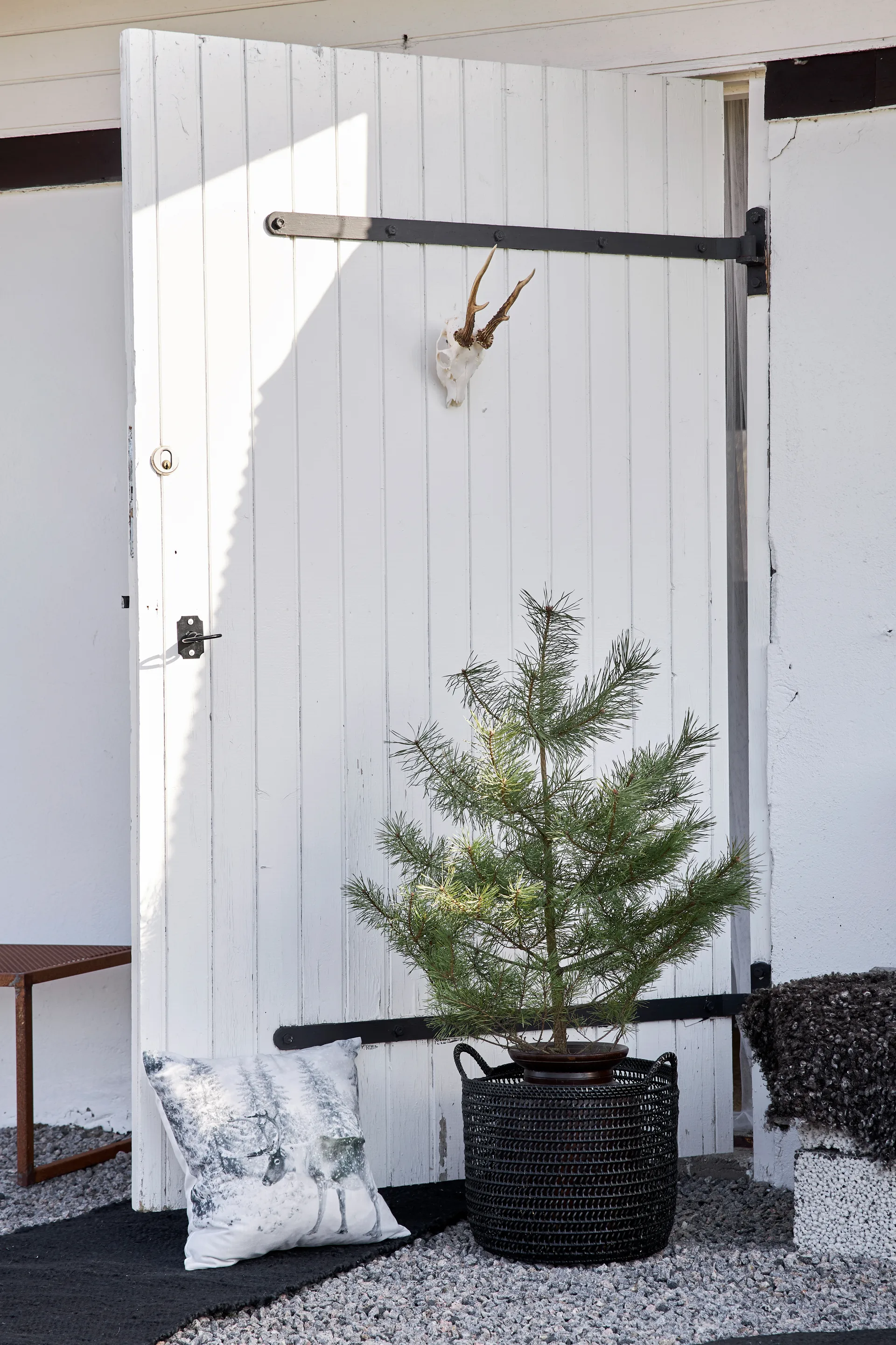 Merida jutematta svart, 60x90 cm Boel & Jan