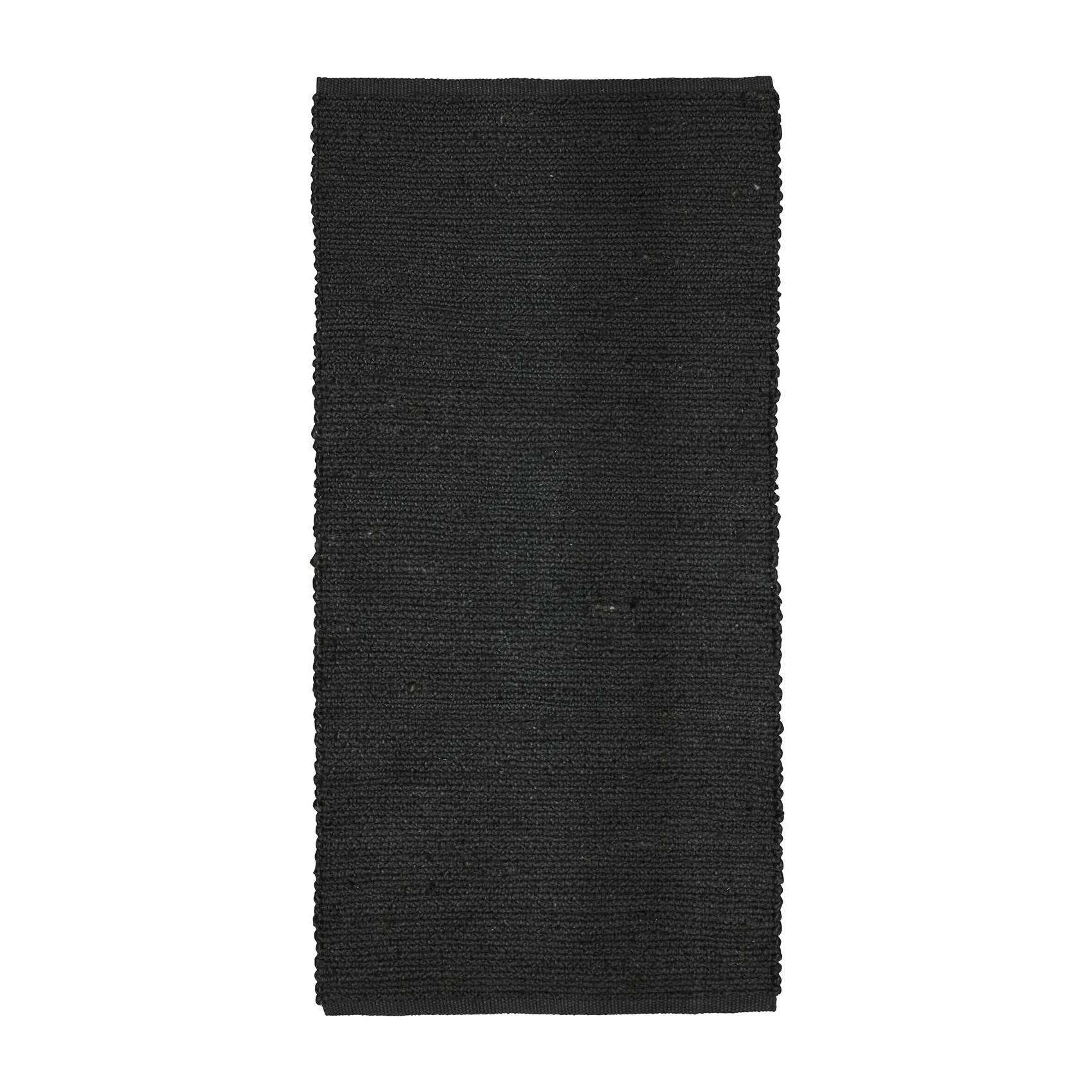 Merida jutematta svart, 70x140 cm Boel & Jan