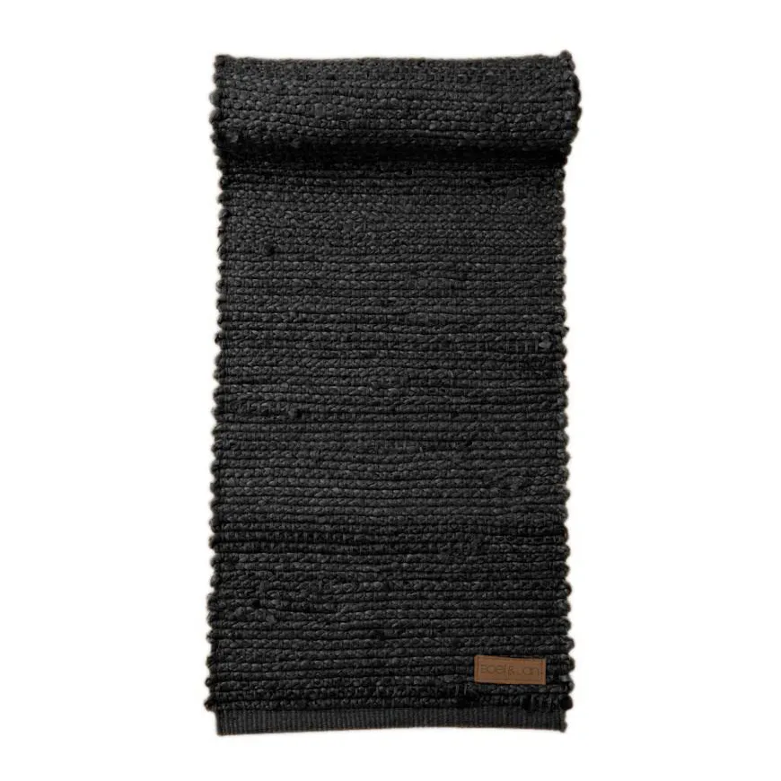 Merida löpare 40x140 cm, svart Boel & Jan