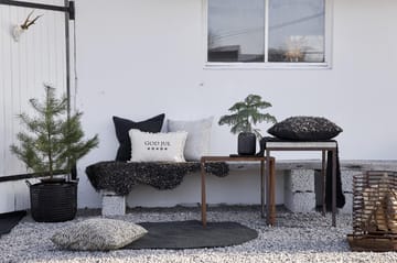 Merida löpare 40x140 cm - svart - Boel & Jan