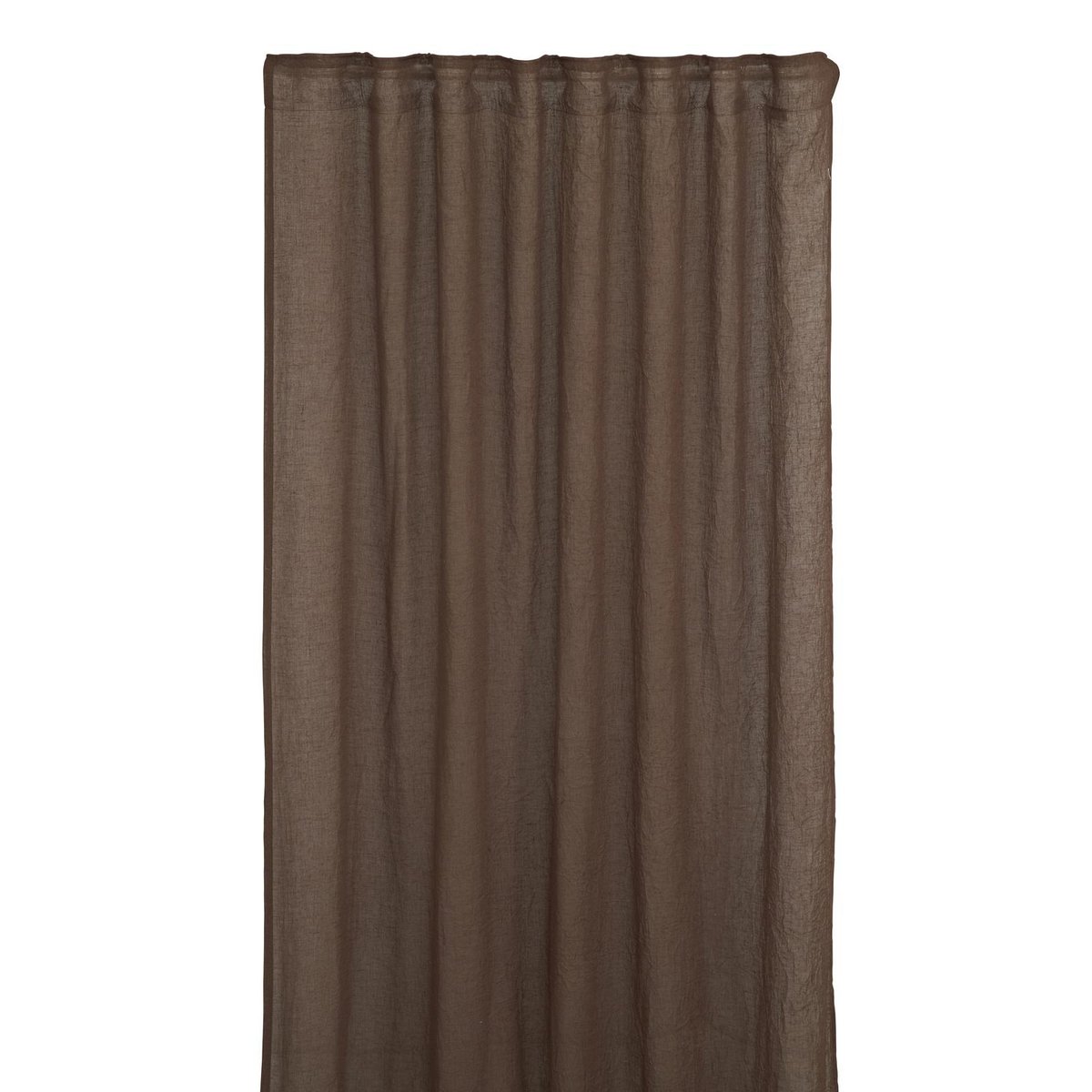 Boel & Jan Mirja gardinset 130x275 cm Brun | Skandinavisk Design | Gardinlängder | Brun