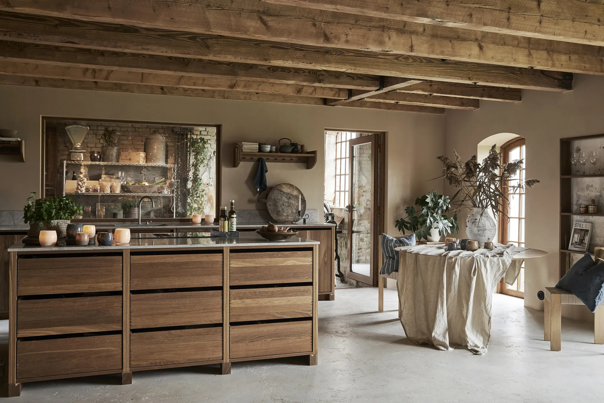 Noa kuddfodral 40x60 cm, Blå Boel & Jan