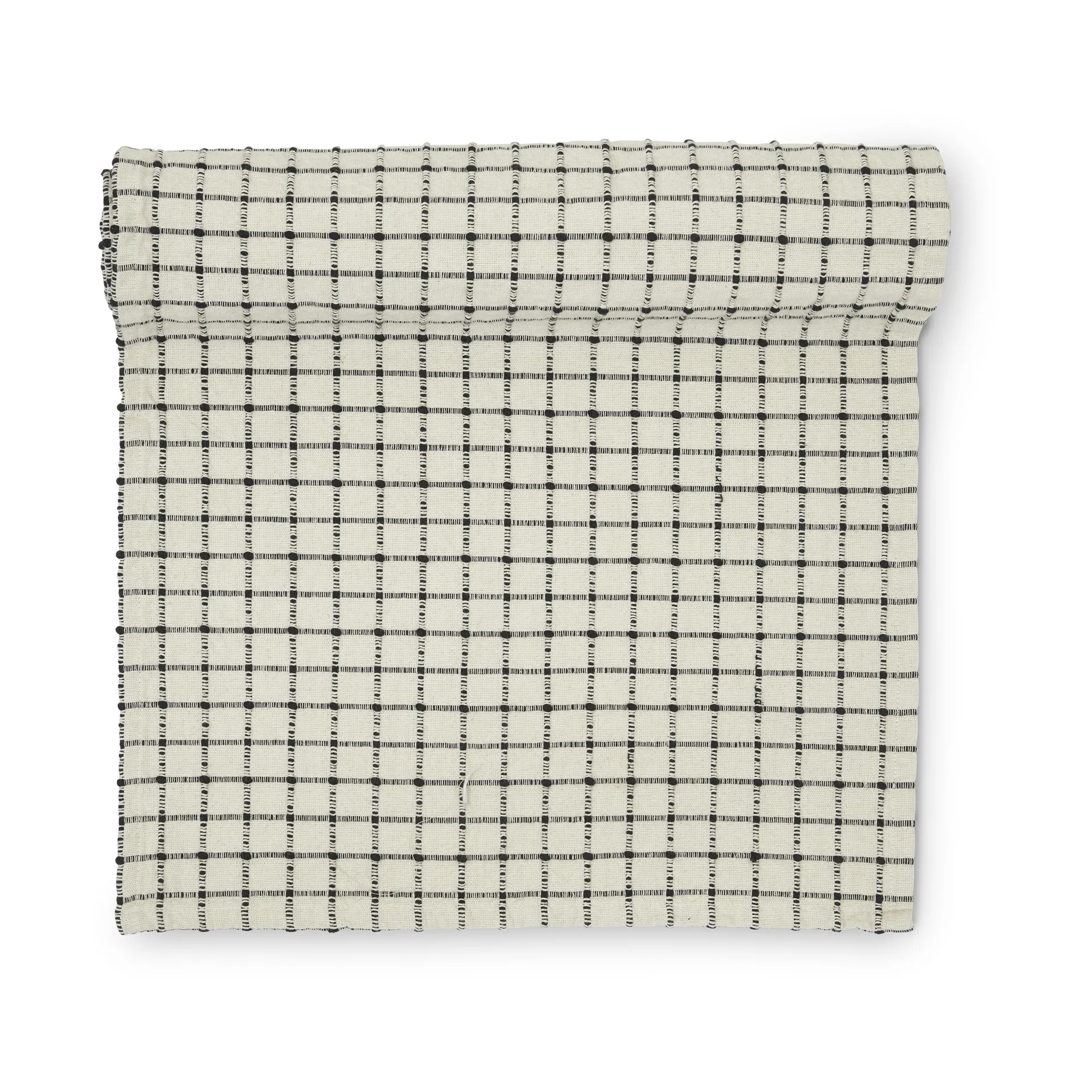 Noor löpare 40x160 cm, Svart-offwhite Boel & Jan