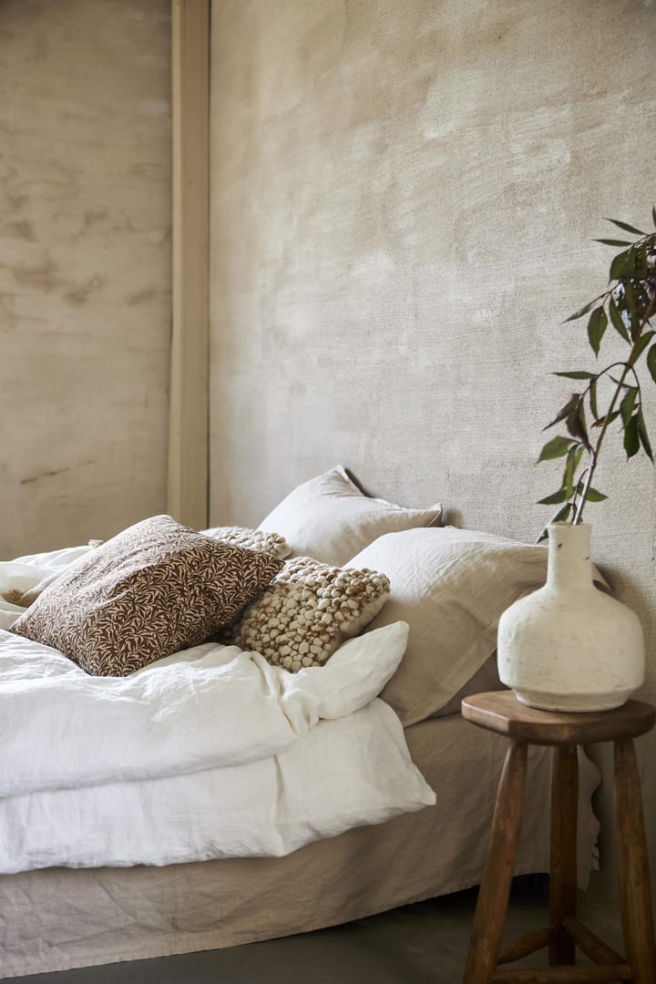 Ramas kuddfodral 50x50 cm, Brun-beige Boel & Jan