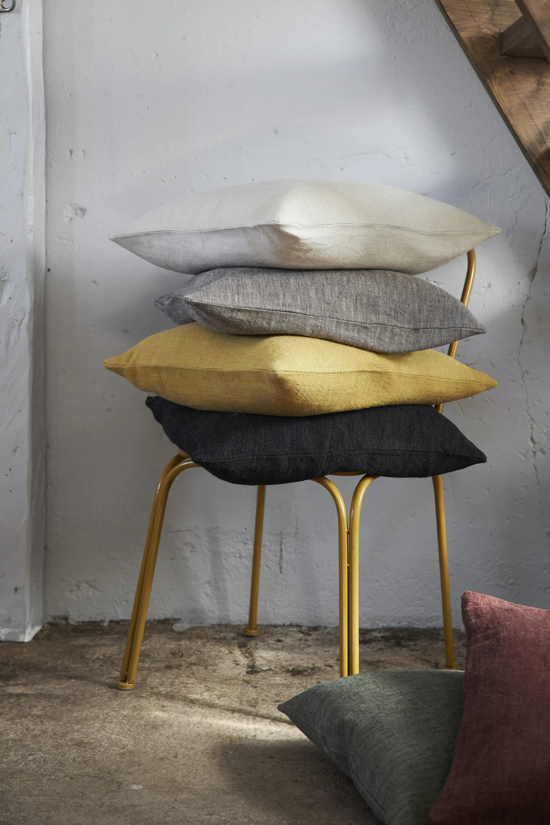 Rufus kuddfodral 50x50 cm, Beige Boel & Jan