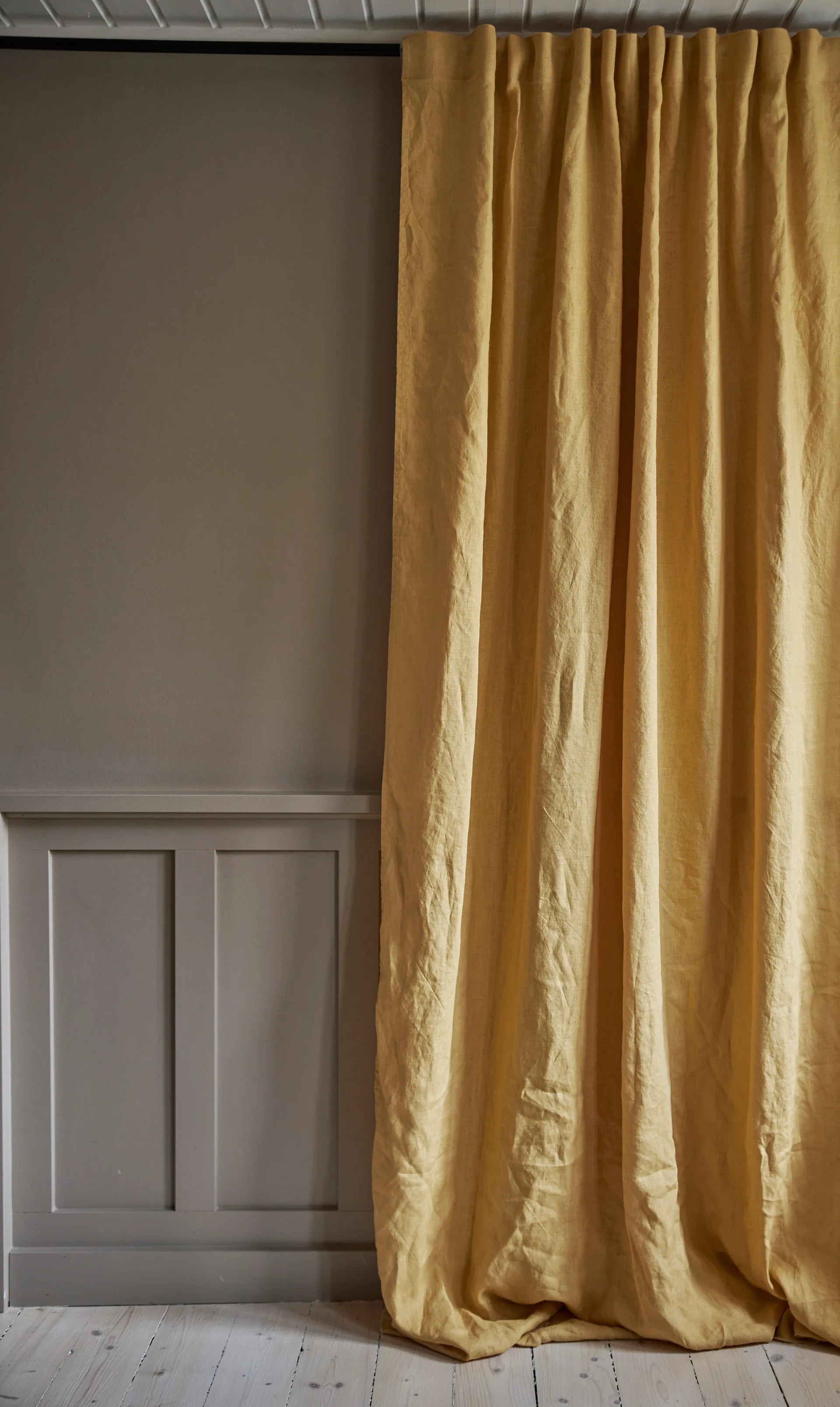 Sabina multibandslängd 140x240 cm, Gul Boel & Jan