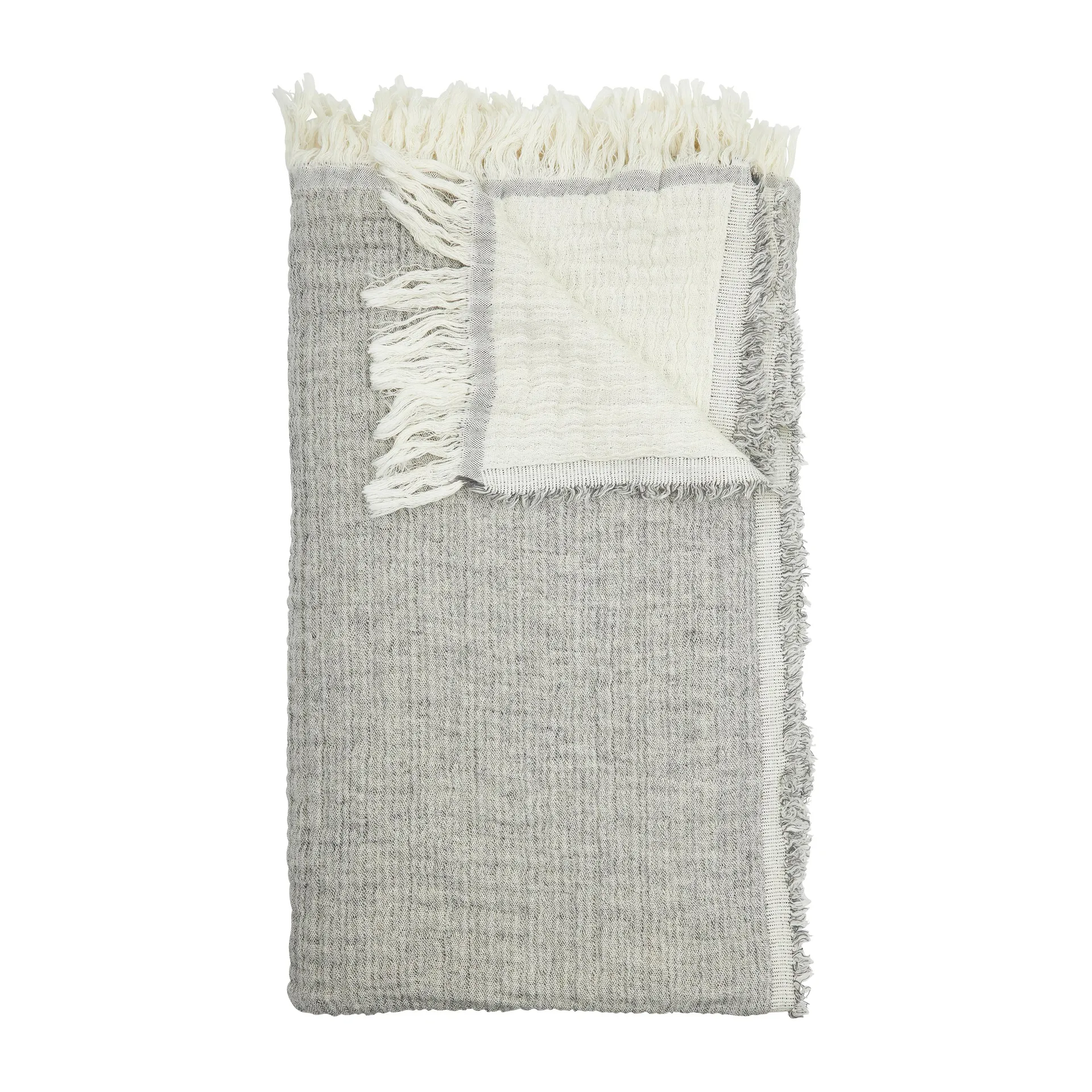 Samos pläd 120x150 cm, Grå Boel & Jan