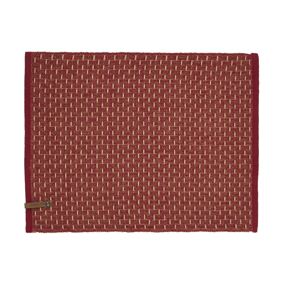 Boel & Jan Theun bordstablett 35x45 cm Röd-natur