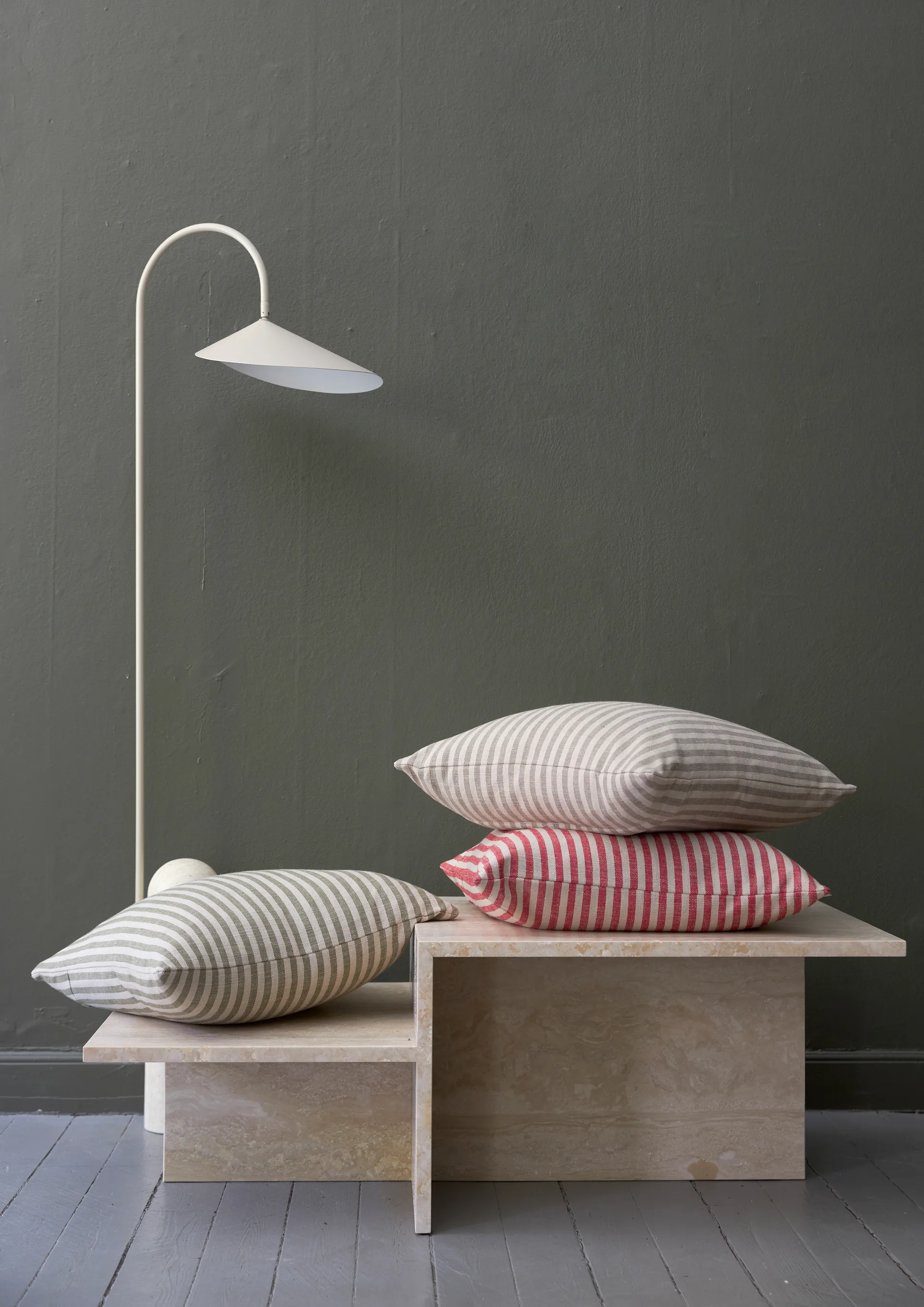 Tjolöholm kuddfodral 45x45 cm, Grön Boel & Jan