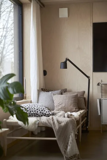 Tofta dots kuddfodral 45x45 cm - Brun - Boel & Jan