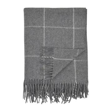 Vilgot ullpläd 130x170 cm - Grå - Boel & Jan