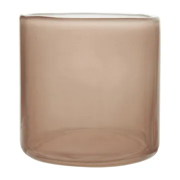 Visby ljuslykta 8,5x10 cm - Rosa - Boel & Jan