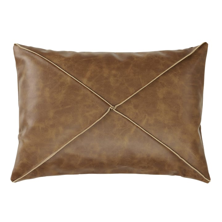 York leather kuddfodral 35x50 cm - Brun - Boel & Jan