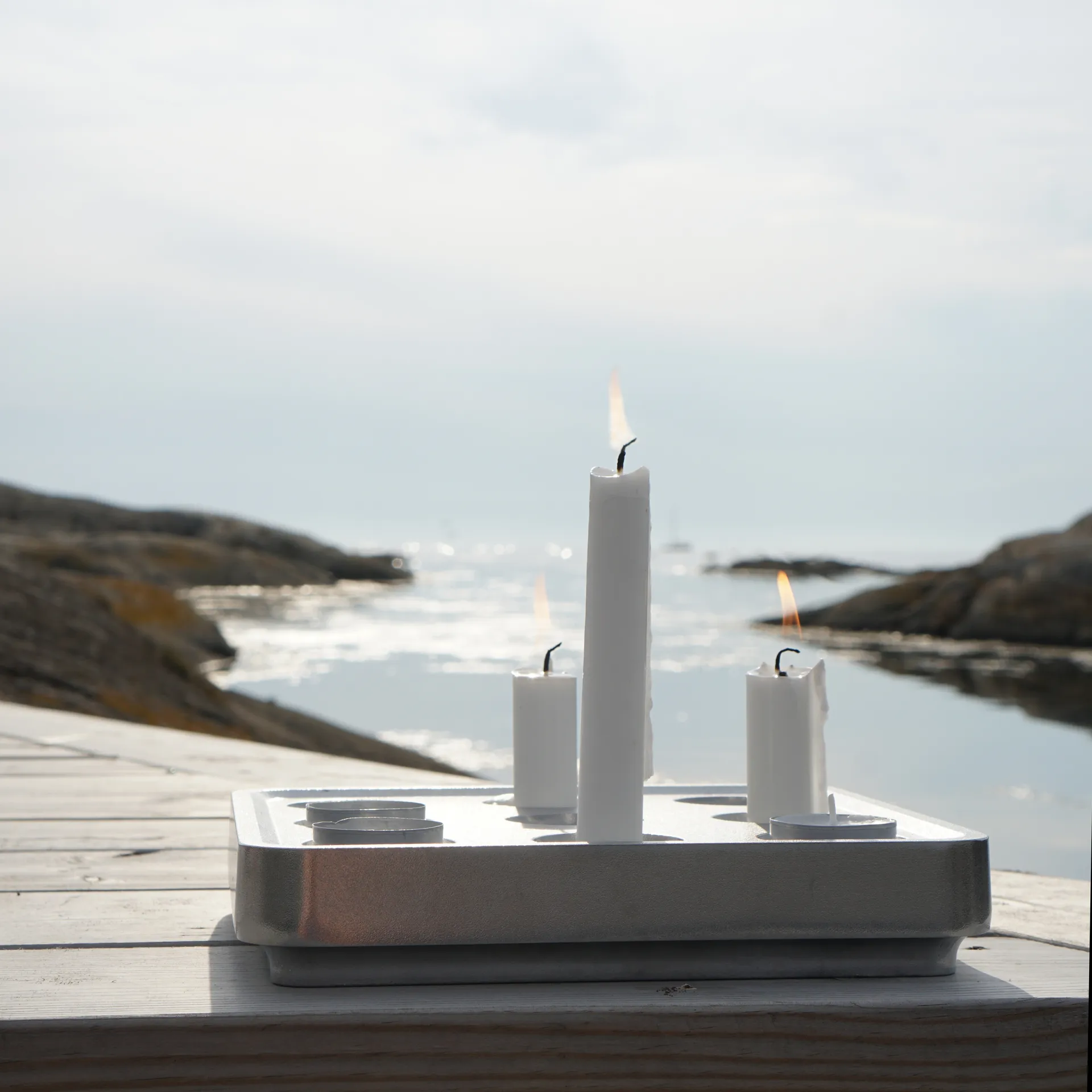 Stumpastaken aluminium, liten Born In Sweden