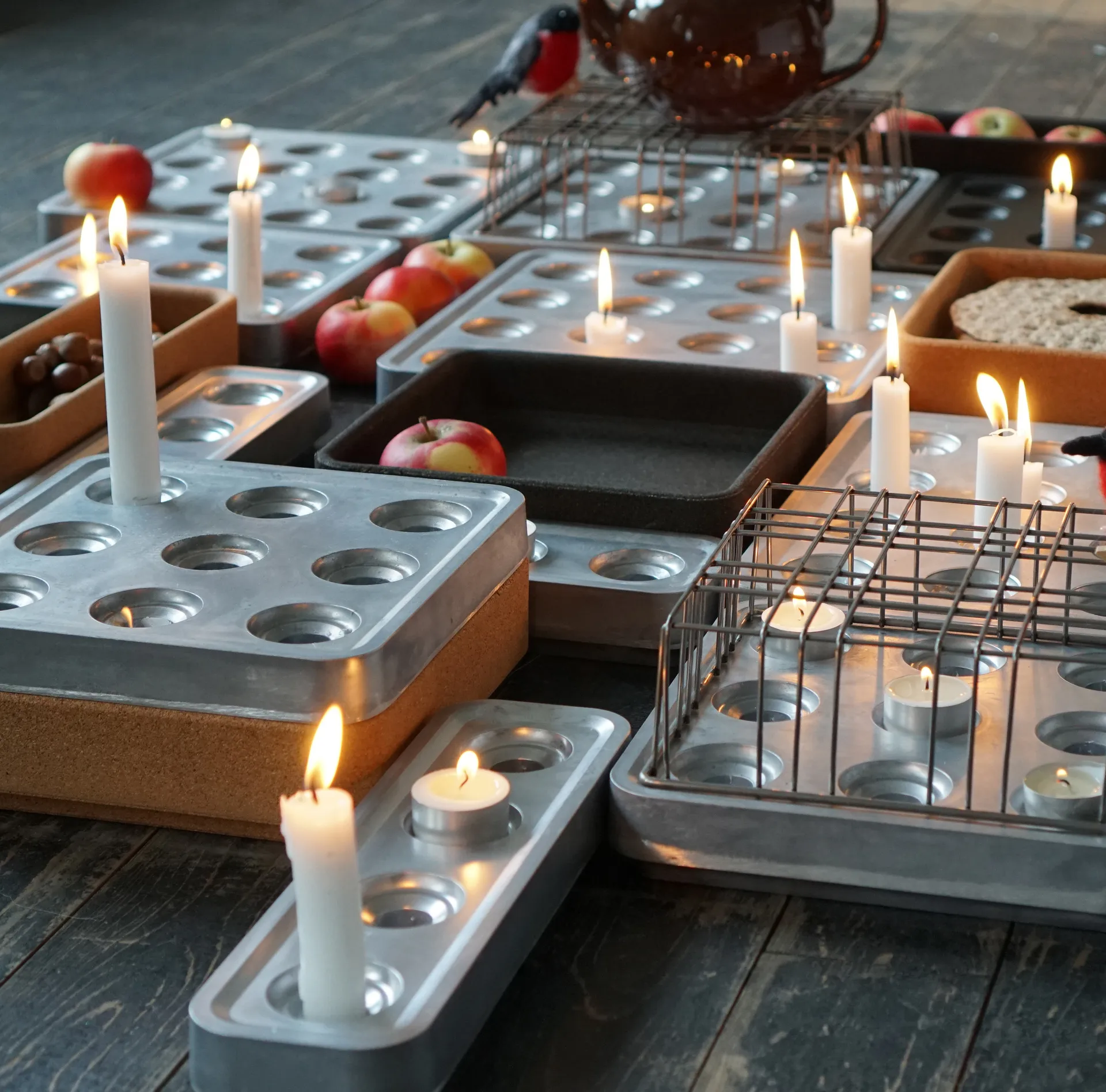 Stumpastaken aluminium, stor Born In Sweden