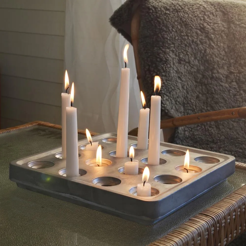 Stumpastaken aluminium, stor Born In Sweden